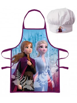 Detská zástera a kuchárska čiapka Ľadové Kráľovstvo - Frozen