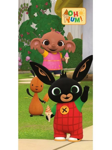 Dětská bavlněná osuška zajíček Bing, Sula a Flop