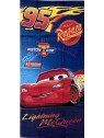Chlapecká bavlněná osuška Auta - Blesk McQueen 95 - modrá